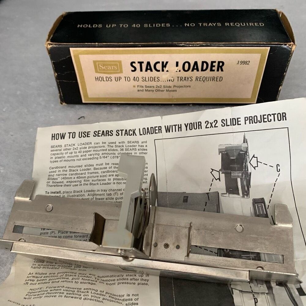 Sears 40 Slide Stack Loader